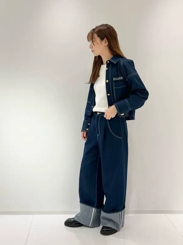 GRACE CONTINENTAL Hikaru Okada コーディネート画像