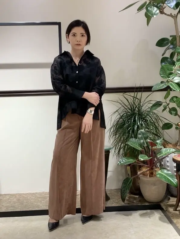 GRACE CONTINENTAL N.YURI コーディネート画像