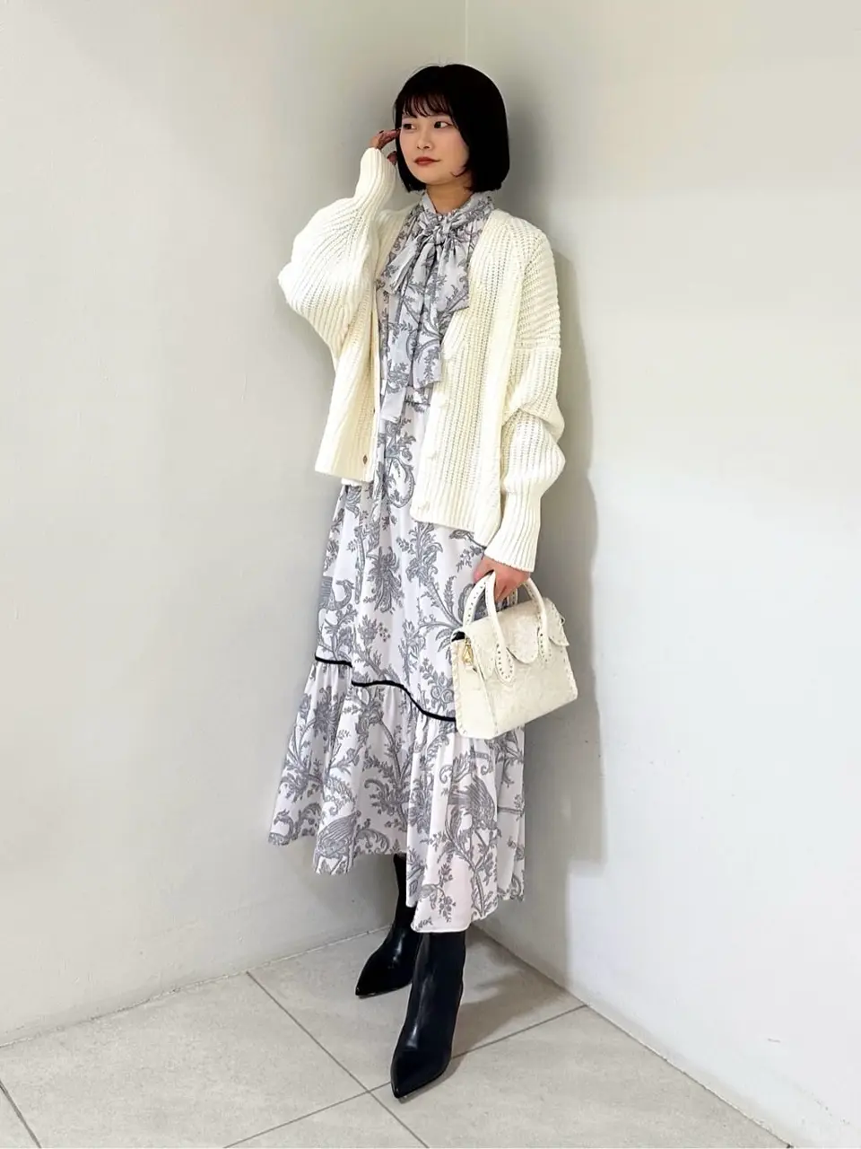 GRACE CONTINENTAL MORITA AI コーディネート画像