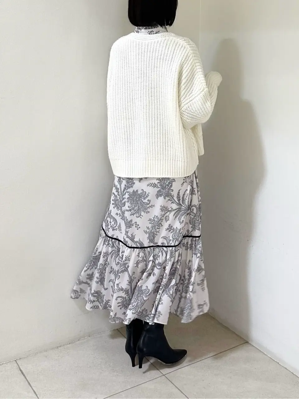 GRACE CONTINENTAL MORITA AI コーディネート画像