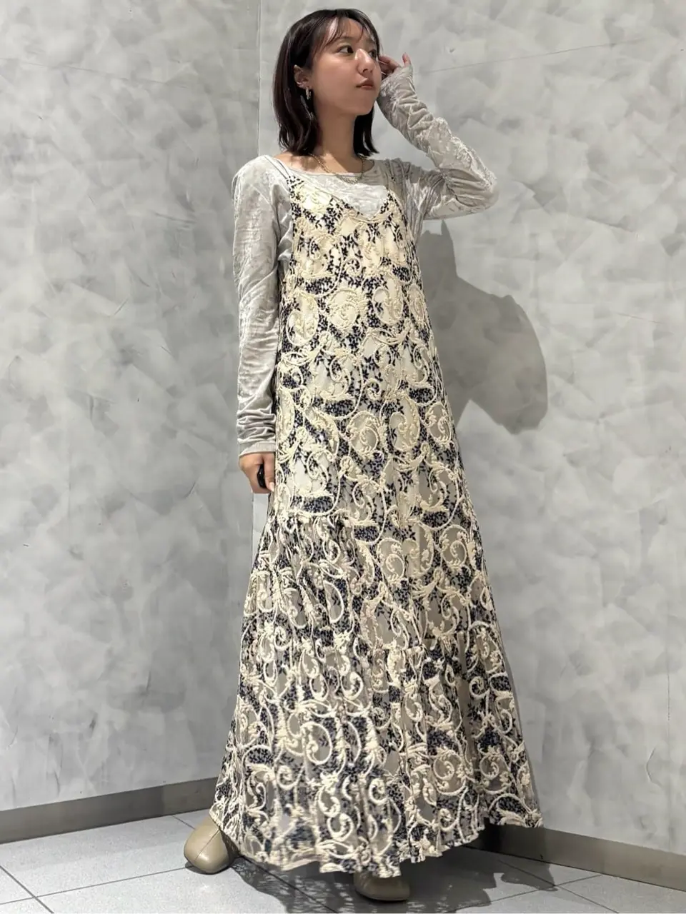 GRACE CONTINENTAL 岩永 春佳 コーディネート画像