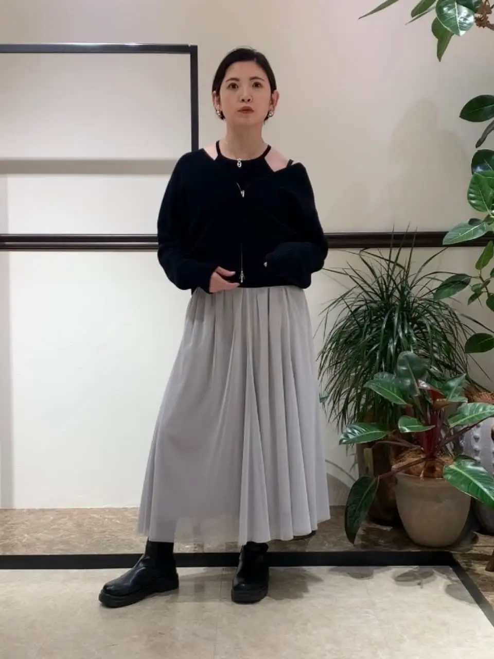 GRACE CONTINENTAL N.YURI コーディネート画像