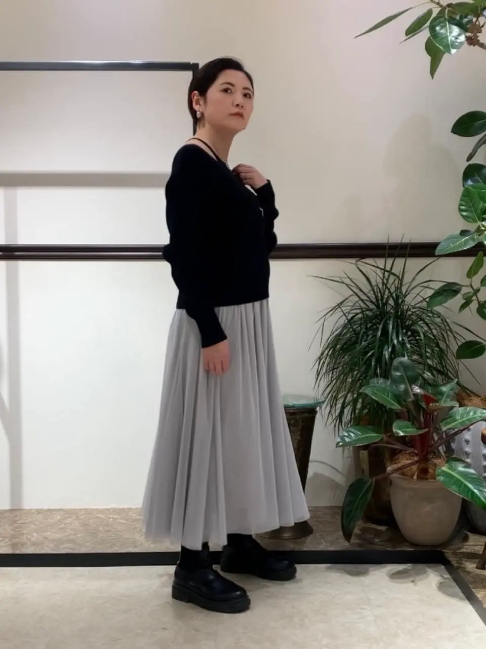 GRACE CONTINENTAL N.YURI コーディネート画像