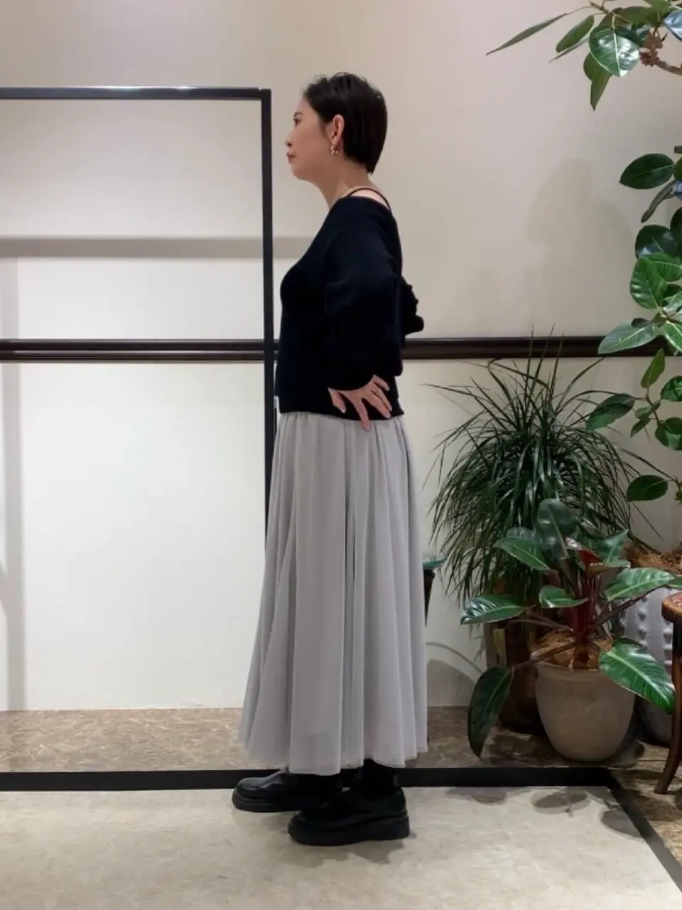 GRACE CONTINENTAL N.YURI コーディネート画像