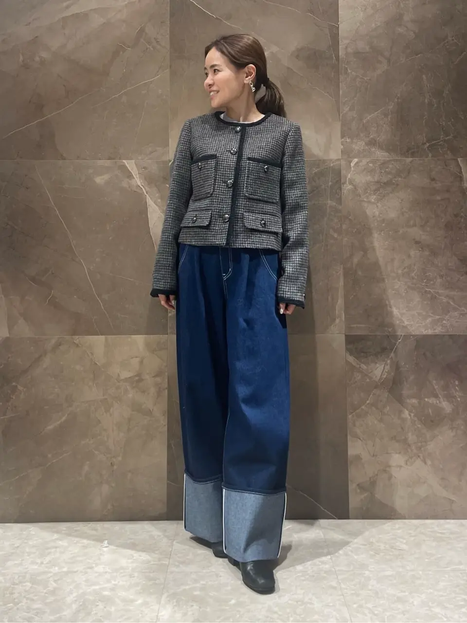 GRACE CONTINENTAL 穐山　香織 コーディネート画像