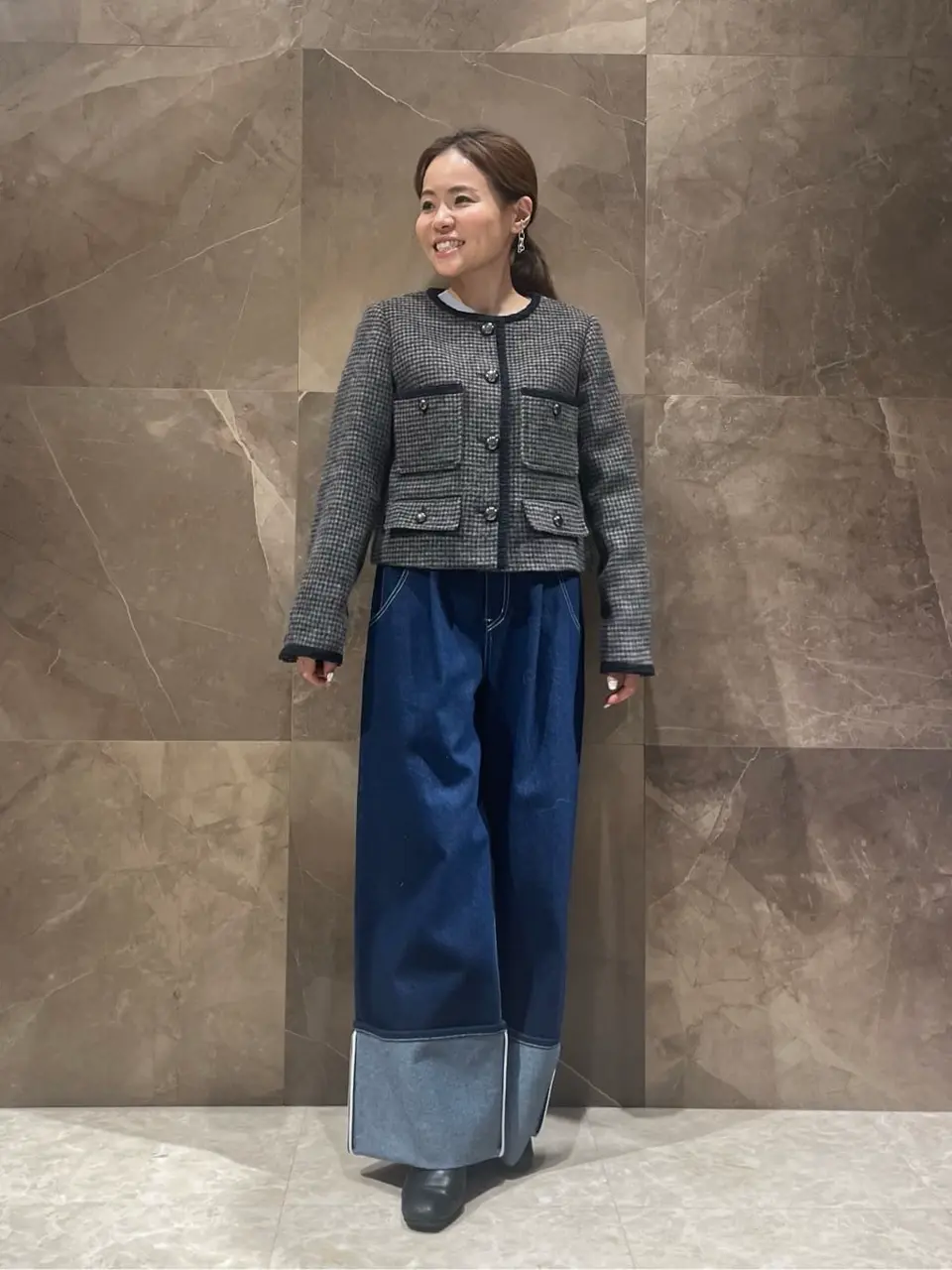 GRACE CONTINENTAL 穐山　香織 コーディネート画像