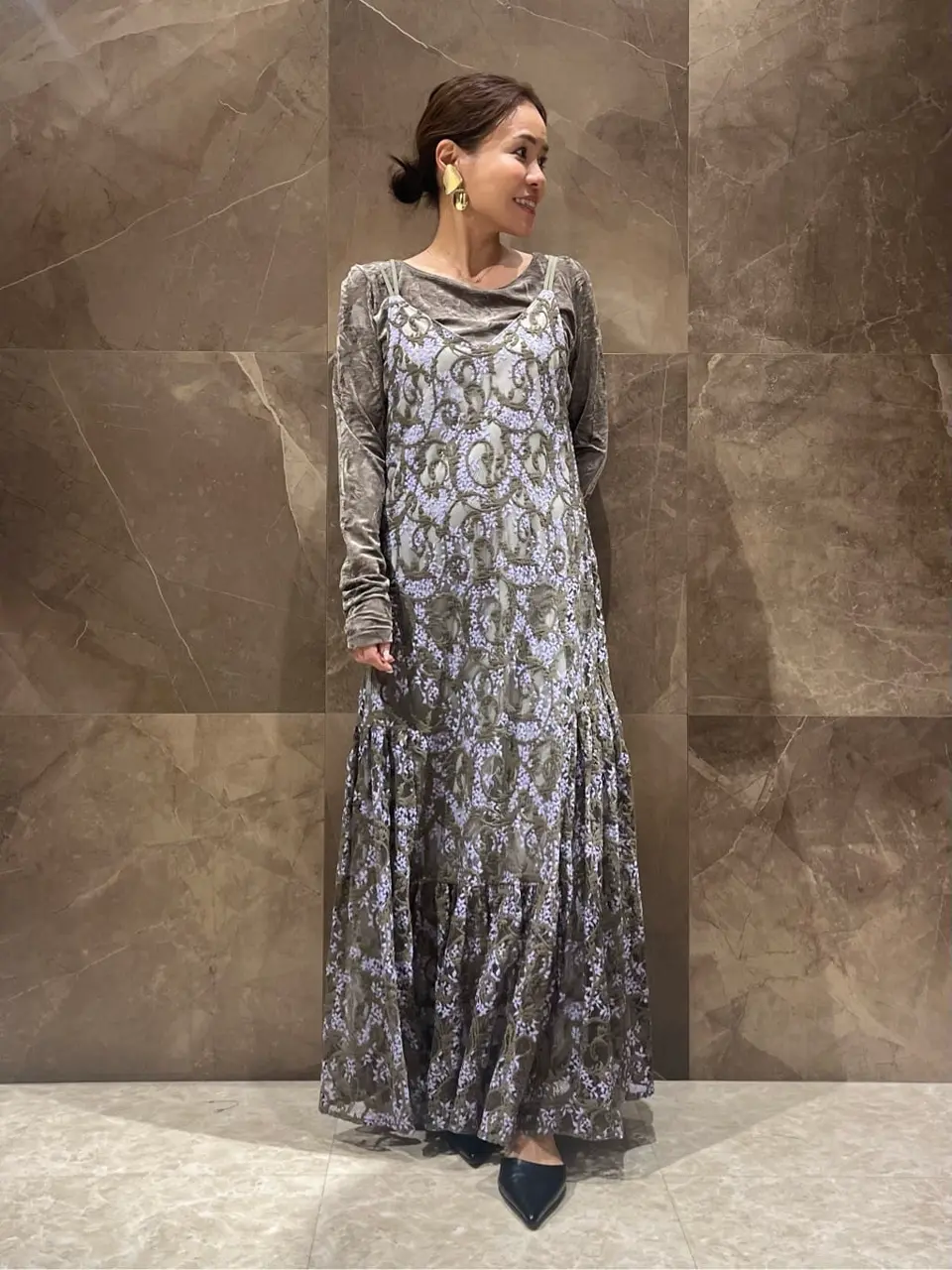 GRACE CONTINENTAL 穐山　香織 コーディネート画像