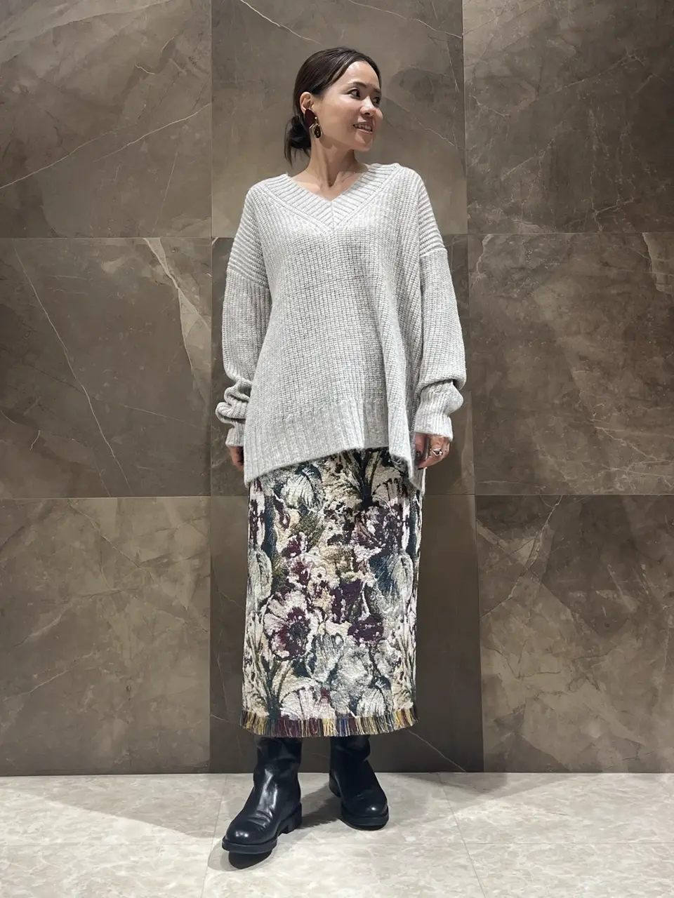 GRACE CONTINENTAL 穐山　香織 コーディネート画像