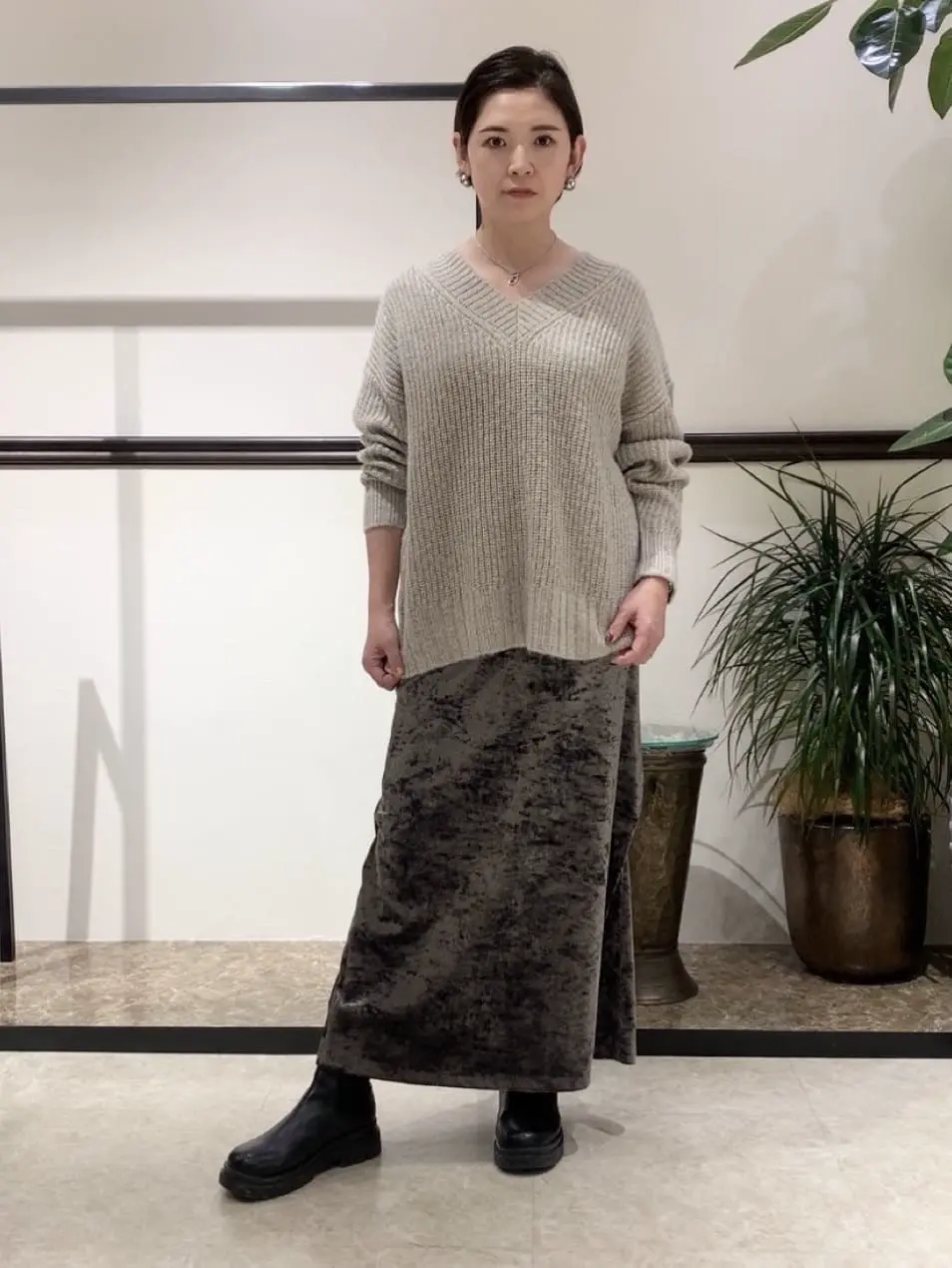 GRACE CONTINENTAL N.YURI コーディネート画像