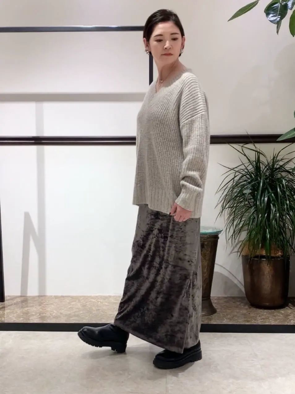 GRACE CONTINENTAL N.YURI コーディネート画像