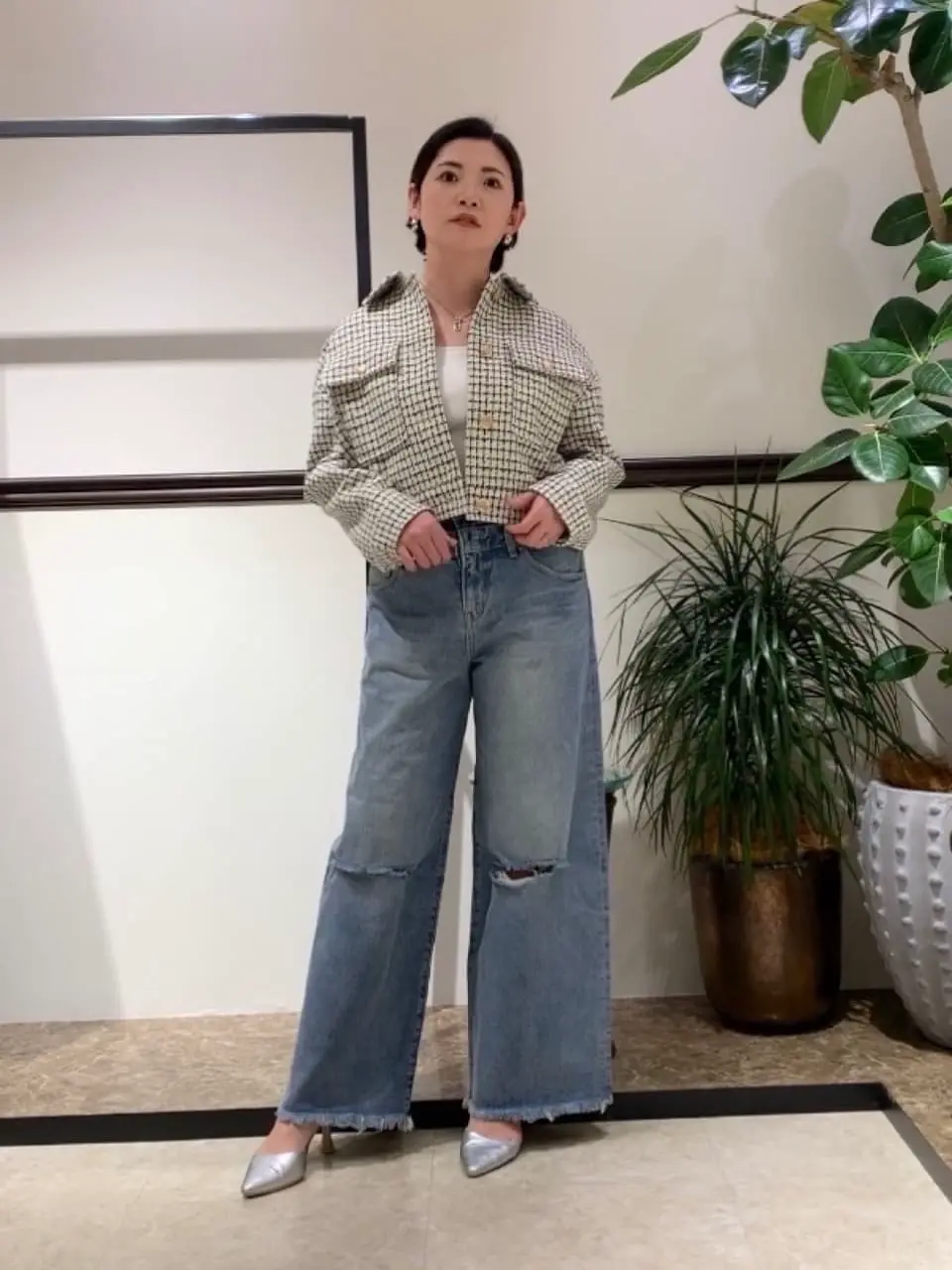 GRACE CONTINENTAL N.YURI コーディネート画像