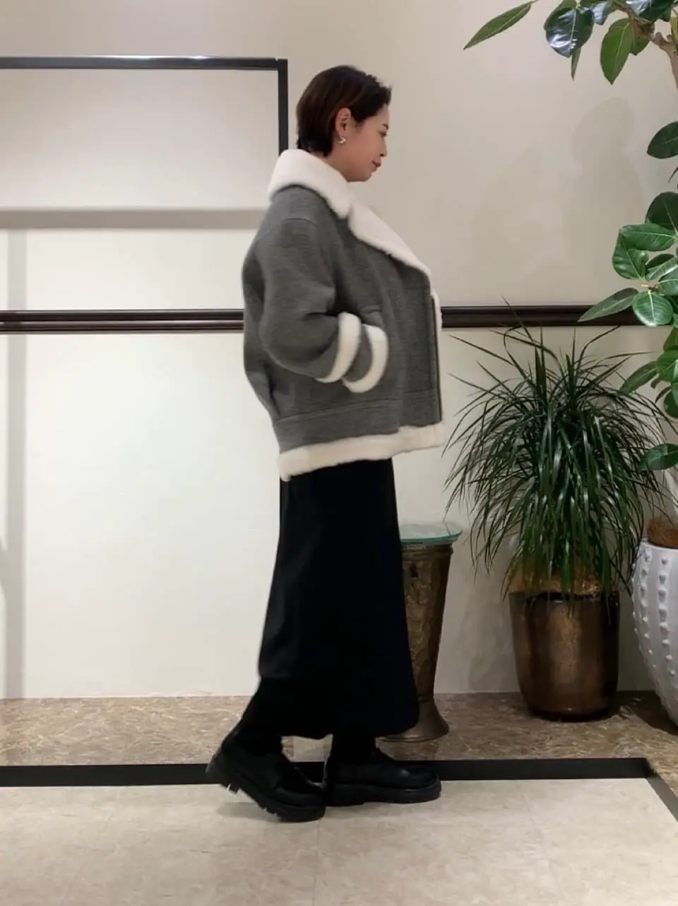 GRACE CONTINENTAL N.YURI コーディネート画像