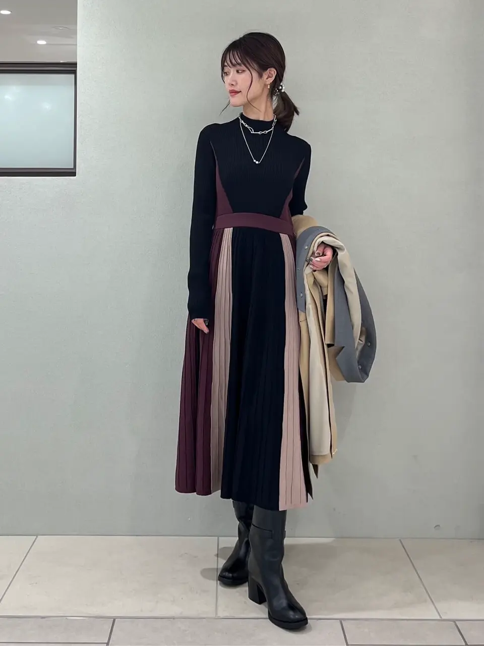 GRACE CONTINENTAL A.Kameyama コーディネート画像