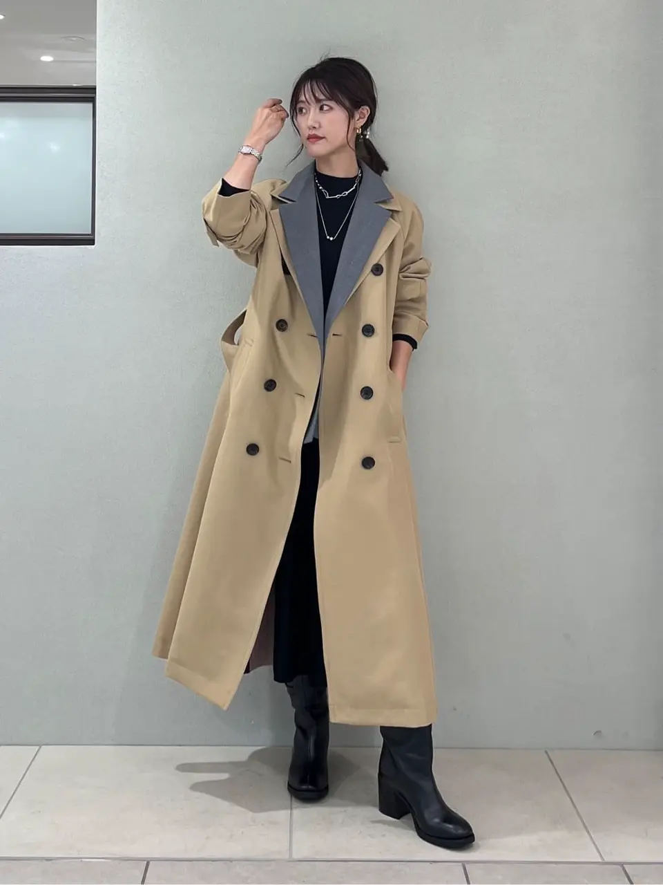 GRACE CONTINENTAL A.Kameyama コーディネート画像