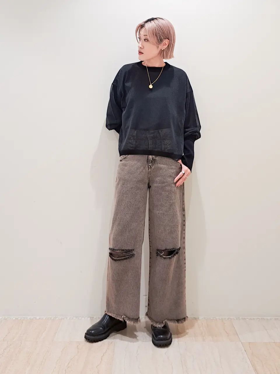 GRACE CONTINENTAL 今野　志保 コーディネート画像