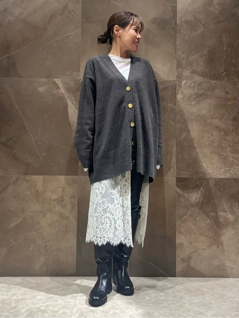 GRACE CONTINENTAL 穐山　香織 コーディネート画像