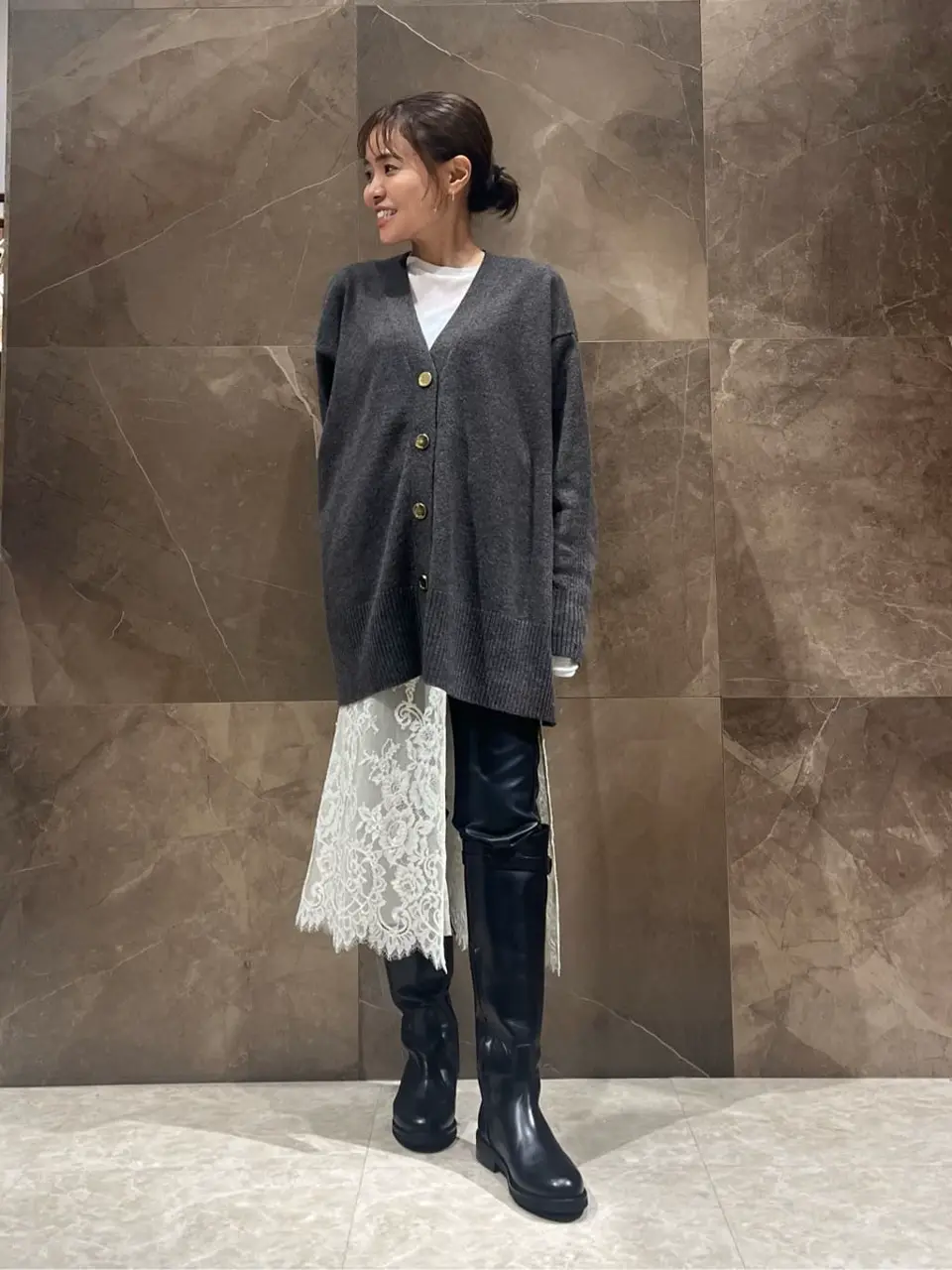 GRACE CONTINENTAL 穐山　香織 コーディネート画像