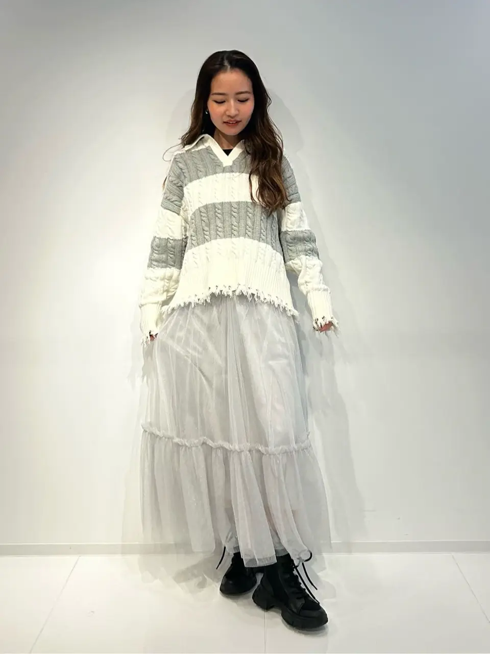 GRACE CONTINENTAL 加藤   恵理奈 コーディネート画像