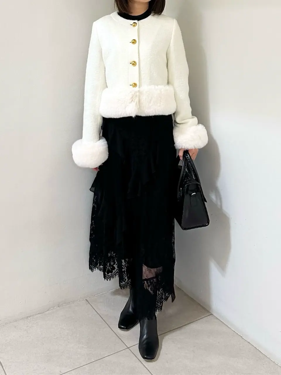 GRACE CONTINENTAL MORITA AI コーディネート画像