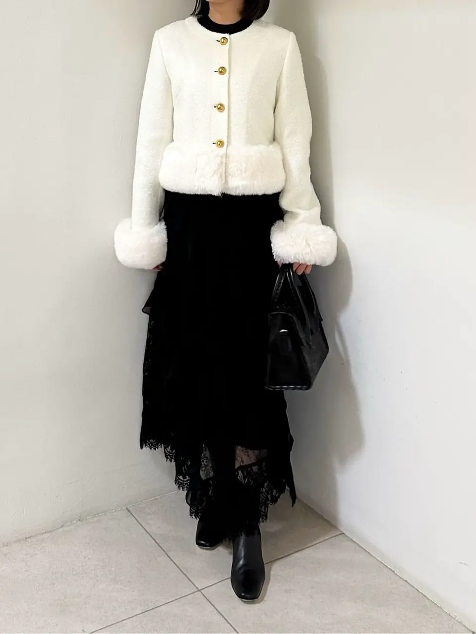 GRACE CONTINENTAL MORITA AI コーディネート画像