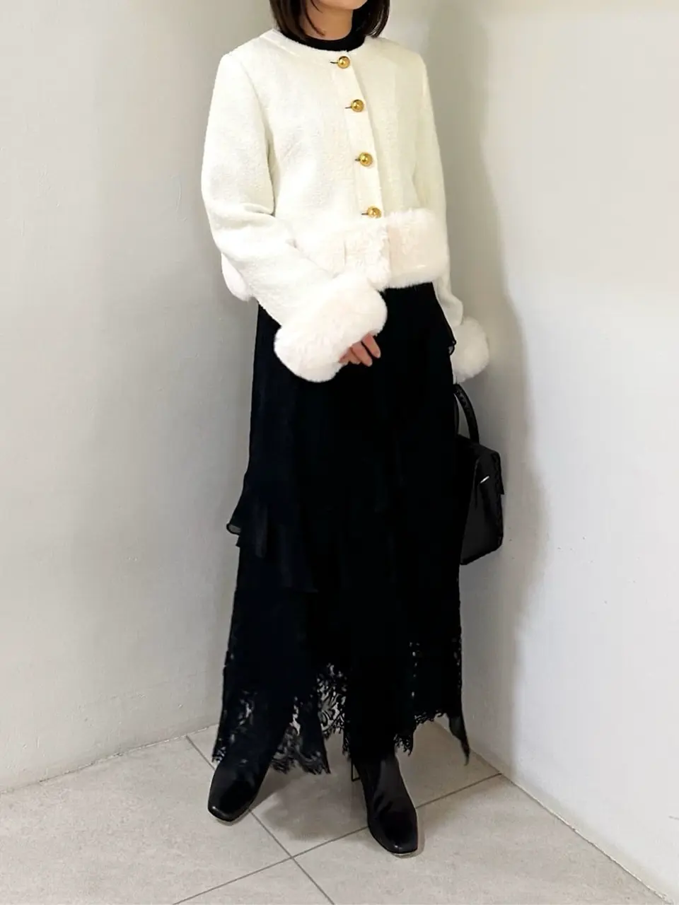 GRACE CONTINENTAL MORITA AI コーディネート画像