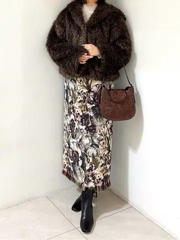 GRACE CONTINENTAL MORITA AI コーディネート画像