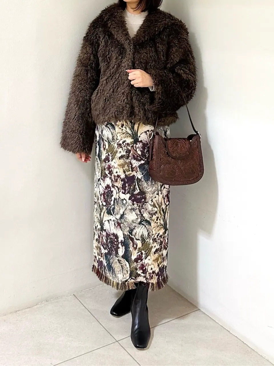 GRACE CONTINENTAL MORITA AI コーディネート画像