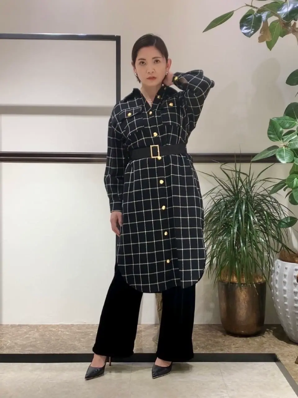 GRACE CONTINENTAL N.YURI コーディネート画像