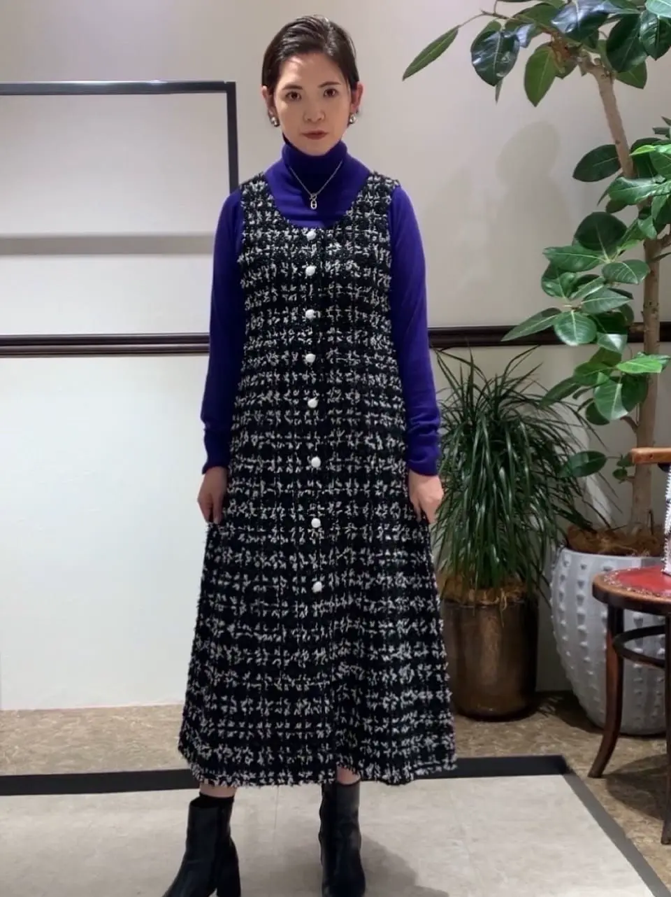 GRACE CONTINENTAL N.YURI コーディネート画像