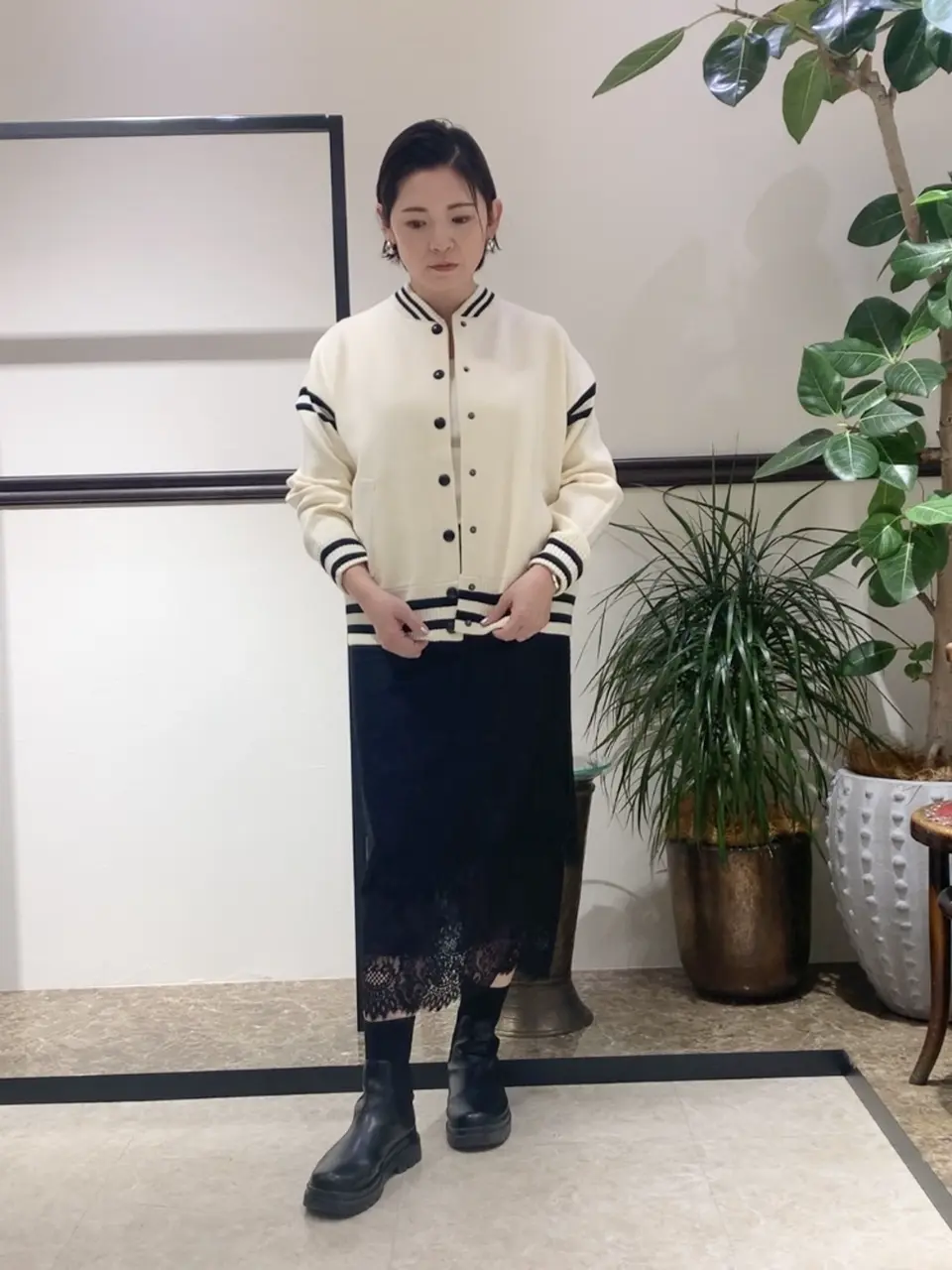 GRACE CONTINENTAL N.YURI コーディネート画像