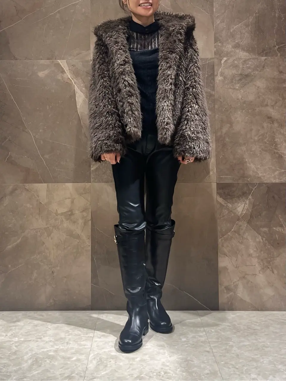 GRACE CONTINENTAL 穐山　香織 コーディネート画像