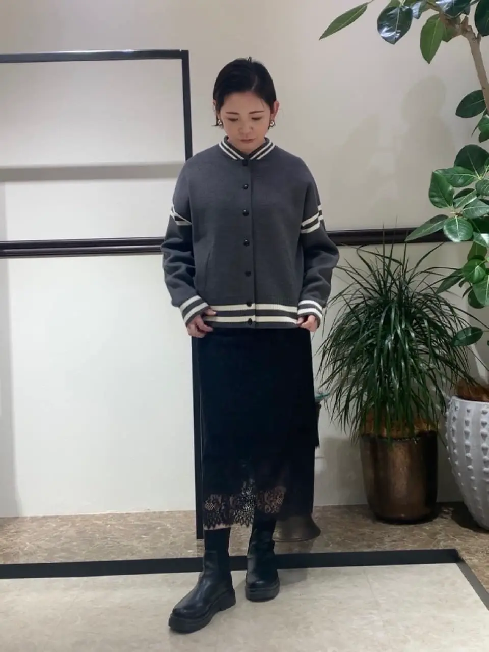 GRACE CONTINENTAL N.YURI コーディネート画像