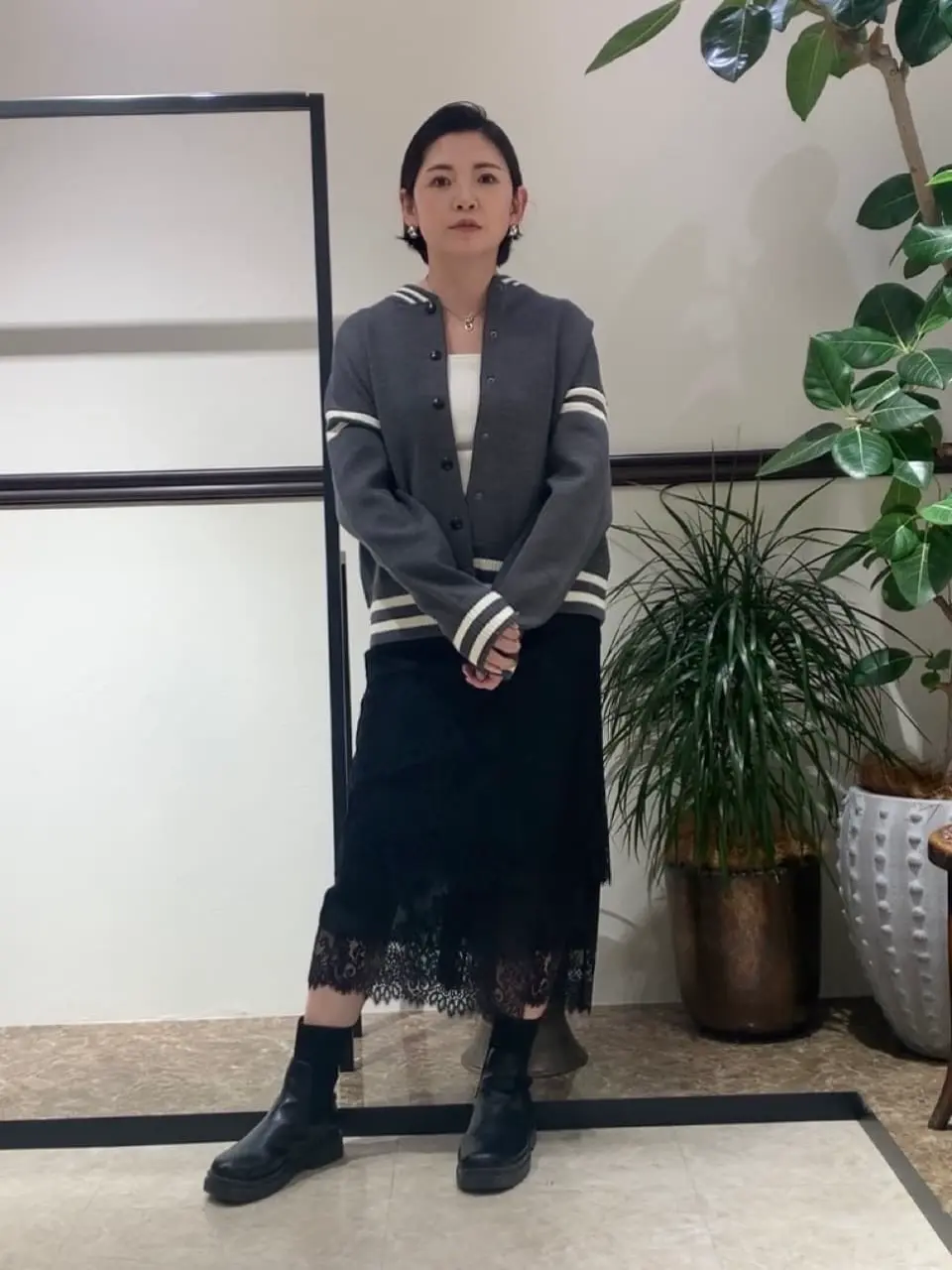 GRACE CONTINENTAL N.YURI コーディネート画像