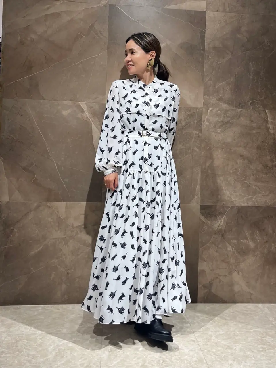 GRACE CONTINENTAL 穐山　香織 コーディネート画像