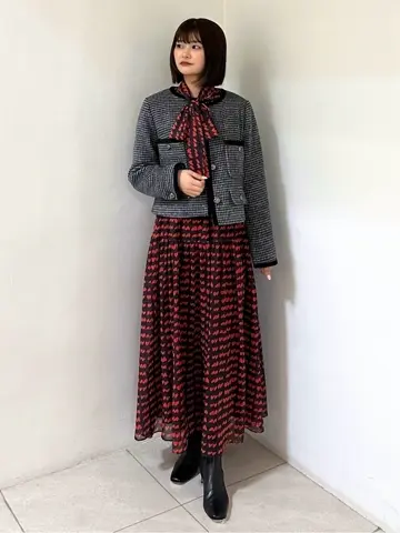 GRACE CONTINENTAL MORITA AI コーディネート画像