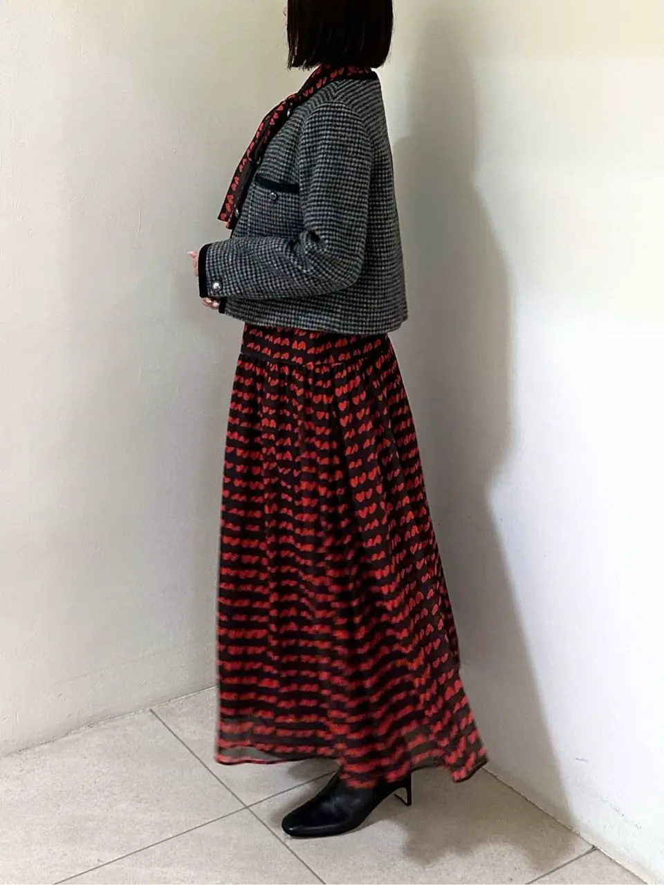 GRACE CONTINENTAL MORITA AI コーディネート画像