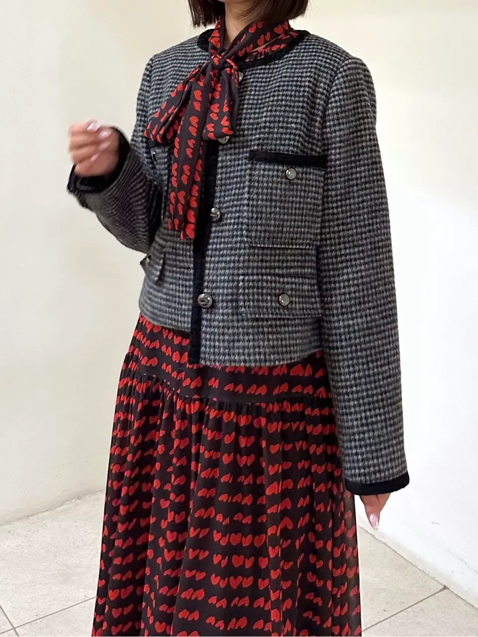 GRACE CONTINENTAL MORITA AI コーディネート画像