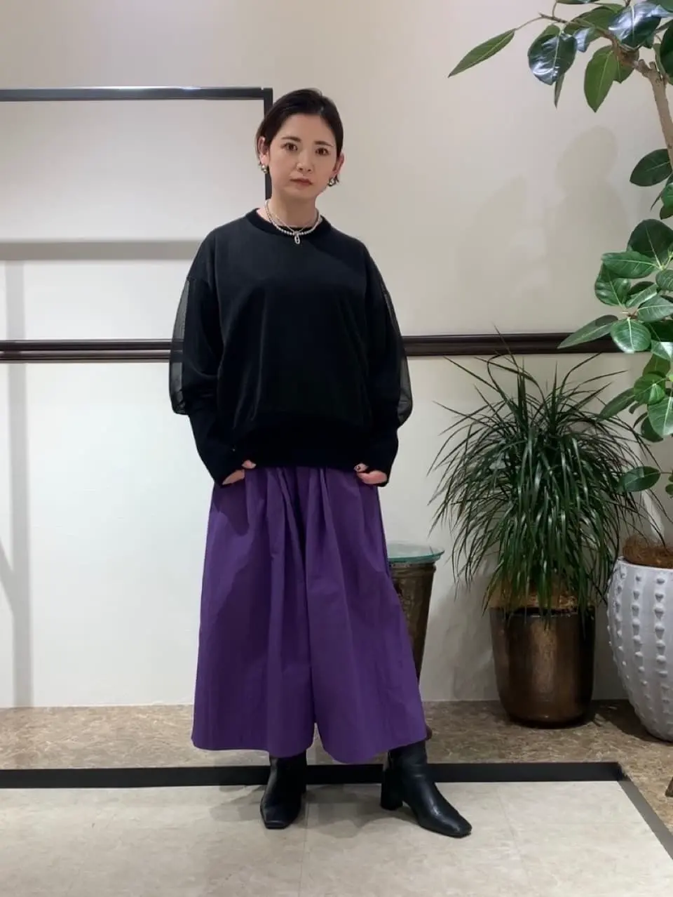 GRACE CONTINENTAL N.YURI コーディネート画像