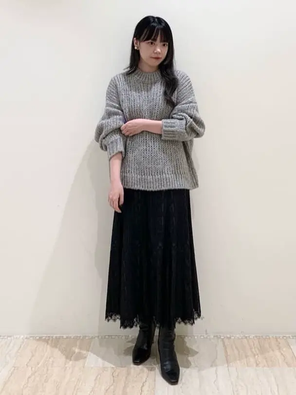 グレースコンチネンタル　レースフレアスカート レースフレアスカート / GRACE CONTINENTAL | GRACE CONTINENTAL