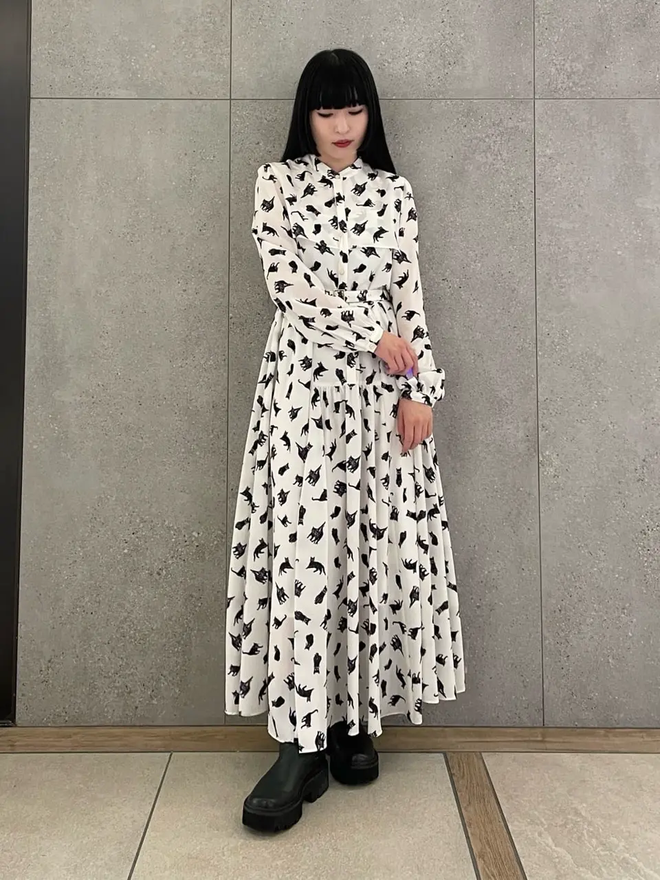 GRACE CONTINENTAL 清水　杏梨 コーディネート画像