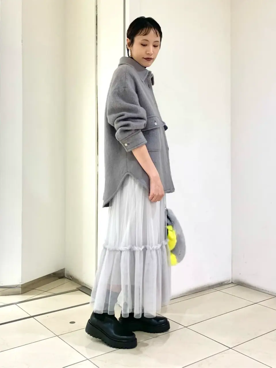 GRACE CONTINENTAL haruka iwasaki コーディネート画像