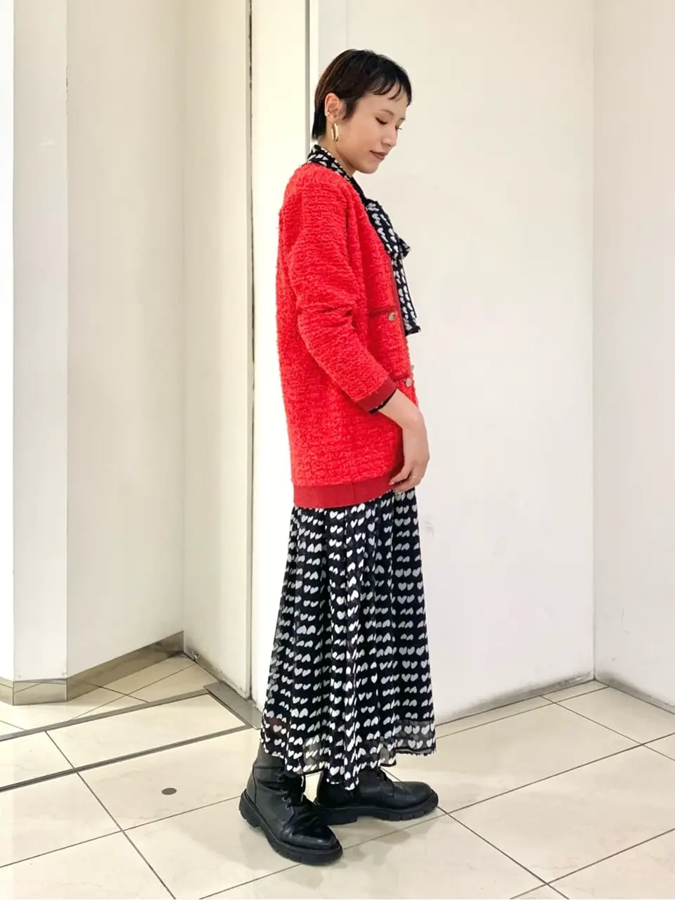 GRACE CONTINENTAL haruka iwasaki コーディネート画像