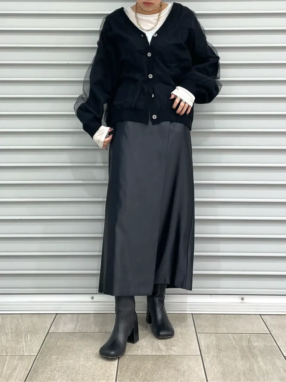 GRACE CONTINENTAL yoshi コーディネート画像