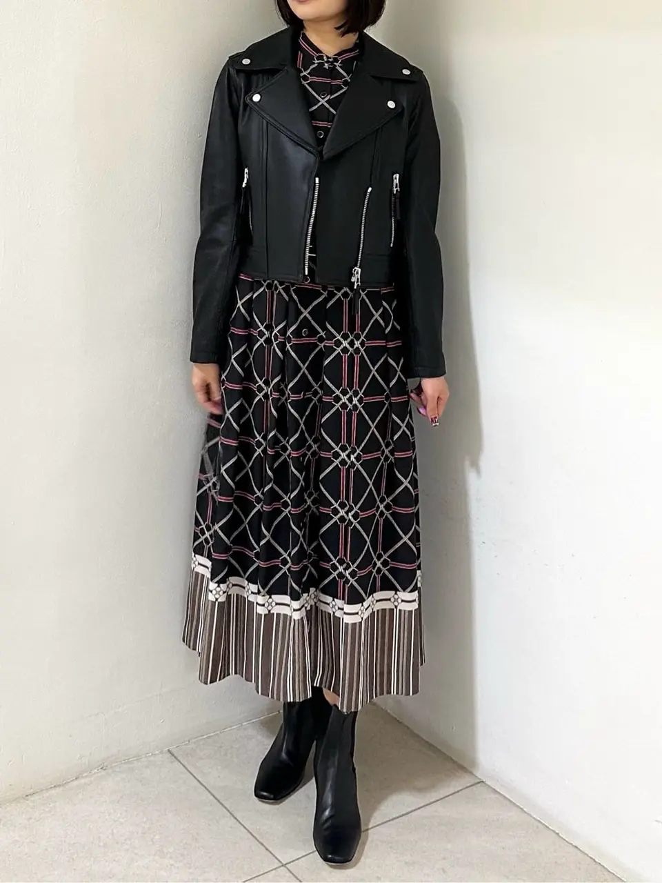 GRACE CONTINENTAL MORITA AI コーディネート画像