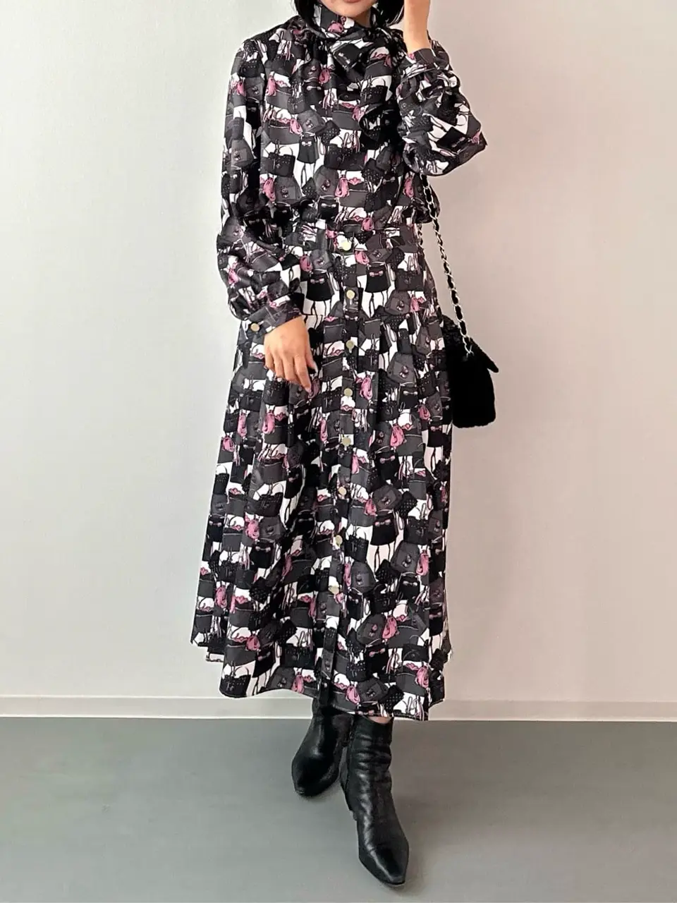 GRACE CONTINENTAL MORITA AI コーディネート画像