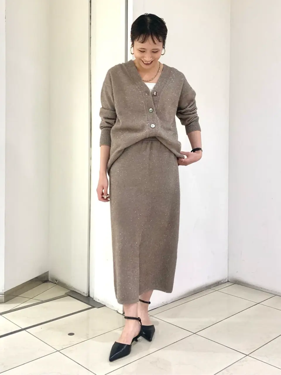 GRACE CONTINENTAL haruka iwasaki コーディネート画像