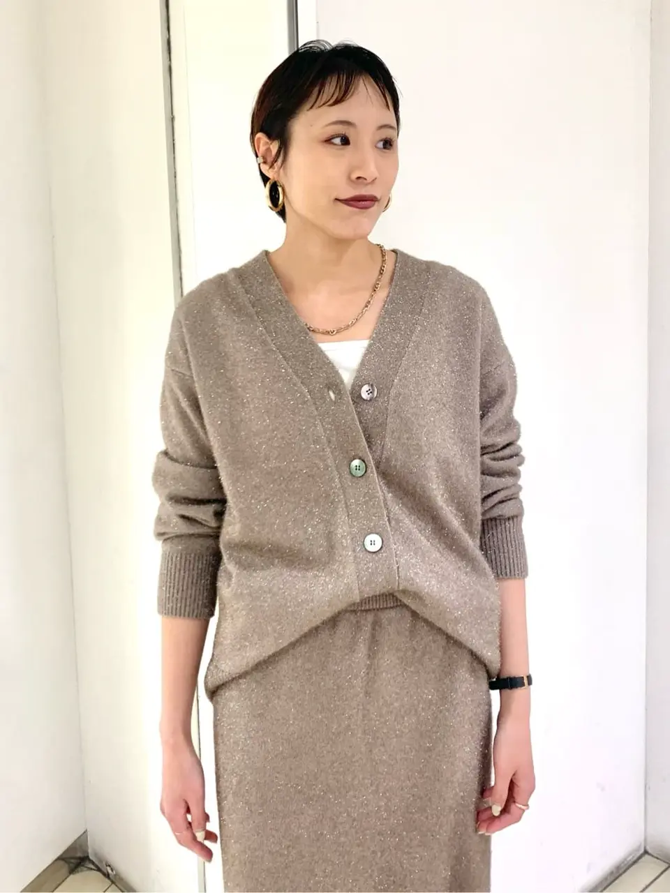 GRACE CONTINENTAL haruka iwasaki コーディネート画像