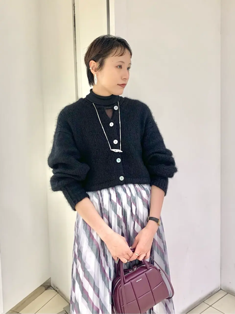 GRACE CONTINENTAL haruka iwasaki コーディネート画像