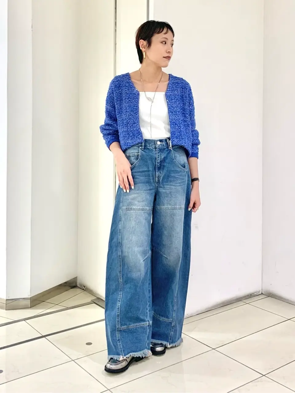 GRACE CONTINENTAL haruka iwasaki コーディネート画像