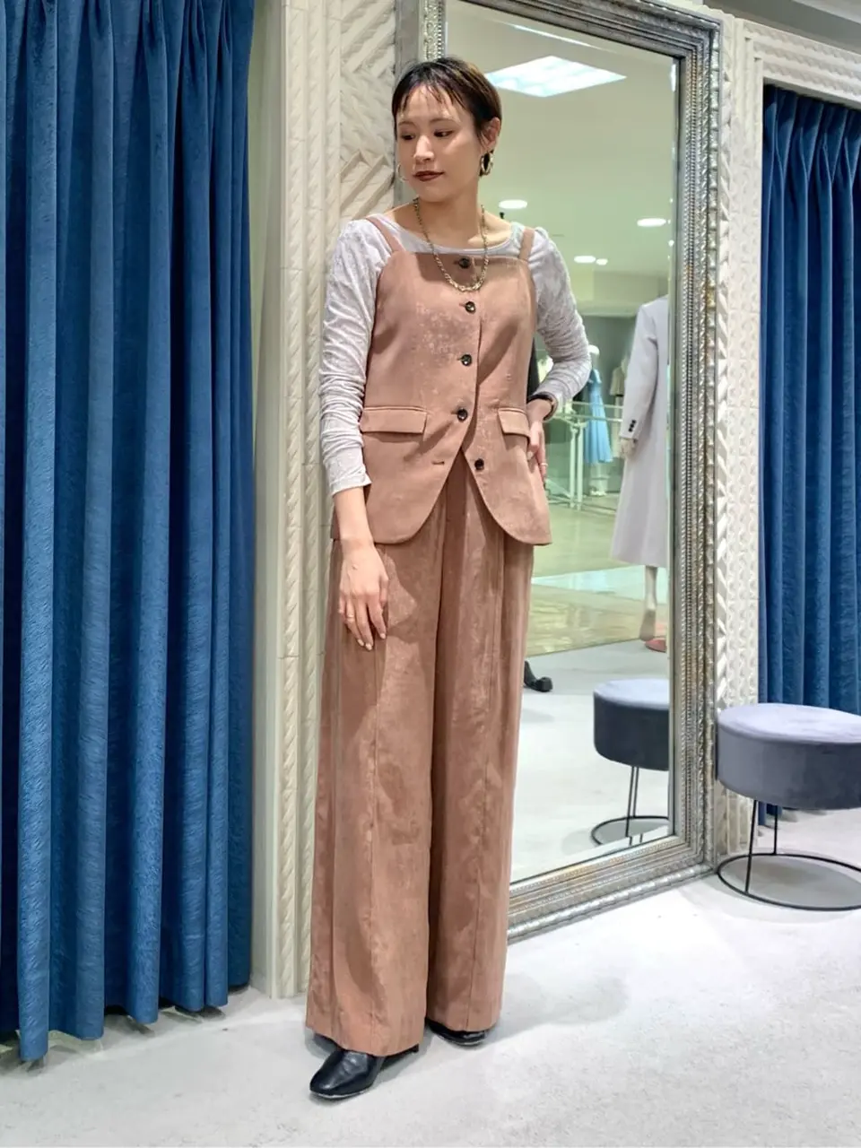 GRACE CONTINENTAL haruka iwasaki コーディネート画像